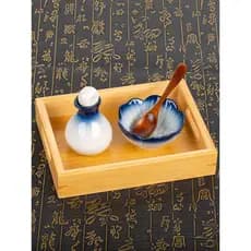 Tigela de óleo essencial conjunto de prato de óleo essencial cerâmica SPA tigela de ajuste de óleo pote de óleo essencia