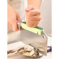Faca de cozinha volta Handguard vegetal cortar faca chapéu cozinha branco cortar osso Aids cortar frango ferramenta útil