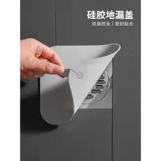 Adesivo japonês para drenagem de piso, saída de drenagem de banheiro, desodorante, almofada de Silicone, banheiro, esgot