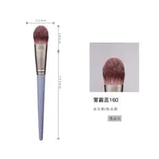 Conjunto de pincéis de maquiagem Cici Pincel de sombra Pincel de maquiagem para os olhos Pincel corretivo Haze Azul Únic