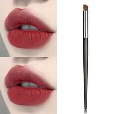 Pincel para manchas labiais, escova para limpeza de lábios, pincel profissional para lábios, maquiagem artística dedicad