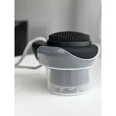 Dupla face escova de lavagem facial Silicone limpador facial Manual poros limpeza rosto escova massageador facial