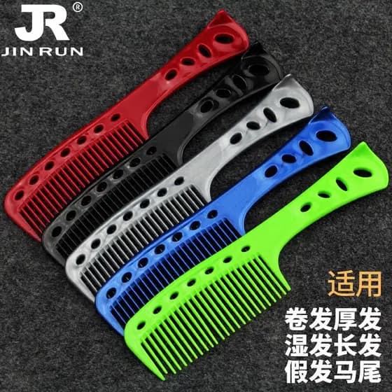 Pente de dente grande cabelo molhado cabelo longo cabelo grosso pente de cabeleireiro grande doméstico não atado pente d