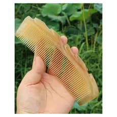 Pente de massagem de garra Natural, pente denso para alisamento de dentes, pente esculpido à mão, pente de cabelo longo,