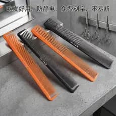 Pente de cabeleireiro selvagem fantasma, pente de corte de cabelo, estilista dedicado, pente de corte profissional, pent
