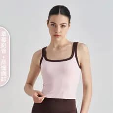 Exportação de comércio exterior nu Yoga roupa interior feminina U-pescoço bela volta exterior usar colete esportivo verã