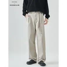 Americano High street Wear Retro puro algodão macacão masculino outono novo estilo japonês em linha reta calças soltas C