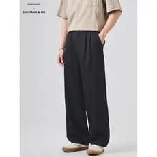 2026 novo estilo masculino negócios casual calças casuais primavera High-End solto preguiçoso All-Match casual calças re