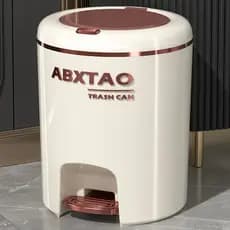 Lixeira aberta dupla, vaso sanitário de grande capacidade, dedicado com tampa, plástico, cozinha, quarto, cesta de papel