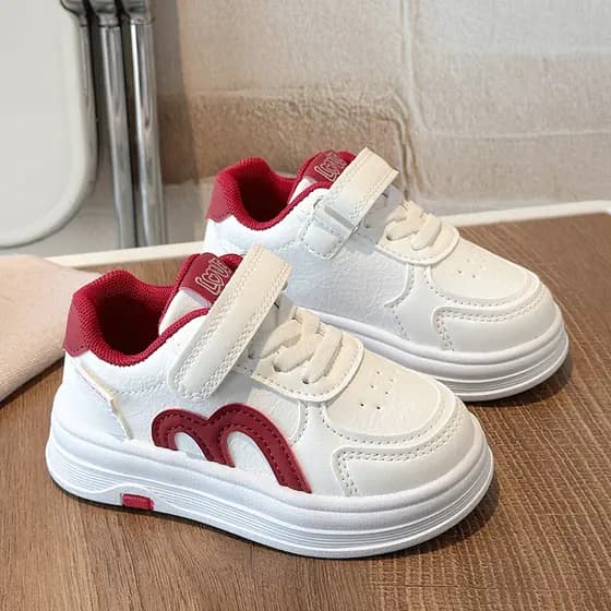 Crianças sapatos esportivos primavera outono novo estilo meninos tênis de sola macia sapatos de bebê respirável All-Matc
