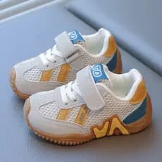 Crianças sapatos esportivos 2026 primavera outono novo estilo meninos sapatos sola macia bebê malha respirável meninas n