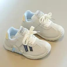 Crianças sapatos esportivos 2026 primavera outono novo estilo meninos sapatos sola macia bebê respirável moda meninas ca