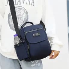Novo estilo bolsa de ombro masculina Oxford pano mensageiro saco de copo de água de negócios lazer viagem ao ar livre es