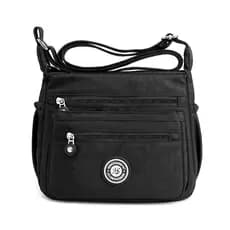 Bolsa de ombro mensageiro de pano de náilon senhoras 2024 outono novo estilo grande capacidade lazer bolsa de viagem cor