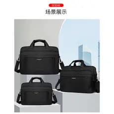 Pasta de negócios Bolsa de pano Oxford repelente de água Bolsa de computador Bolsa de conferência Arquivo Bolsa mensagei