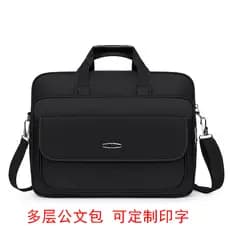 Bolsa para computador portátil de 53 cm Bolsa mensageiro multicamadas masculina Bolsa de ombro portátil 50 cm 57 cm Bols