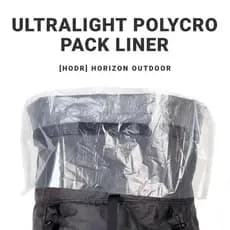 [HODR] Forro de Mochila Ultralight 14g Policro | Bolsa Seca Interna Impermeável e Antiodor para Trekking e Camping