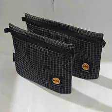 [HODR] Bolsa Organizadora Autoportante UHMWPE Gridstop - Necessaire Ultralight para Primeiros Socorros, Passaporte e EDC