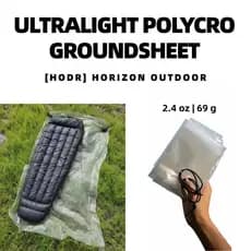 [Hadr Gear] Planilha De Policro Ultraleve 69g , À Prova D'água , Pegada De Barraca , Tapete De Lona , Acampamento Portát