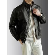 Haining American Outdoor Motorcycle Clothing Jaqueta de couro Casual masculina outono novo estilo roupas de ciclismo Ruf