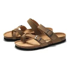 Rui pé 2026 outono verão novo produto senhoras chinelos de cortiça na moda sandálias masculinas chinelos casal sapatos d
