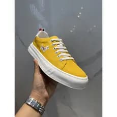 2025 primavera novo estilo sapatos casuais masculinos moda All-Match confortável respirável tendência esportiva leve sol
