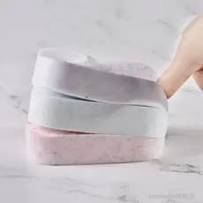 Esponja de lavagem facial esponja de lavagem facial lavagem facial esponja de lavagem facial delicada limpeza macia dedi