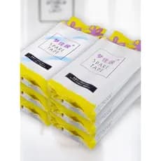 Rolo de poeira pegajoso para pelos de animais de estimação, 6 rolos, núcleo de substituição, poeira pegajosa, rolo de re