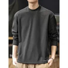 Inverno quente confortável pele-amigável camisa de fundo interno masculino 2026 primavera novo estilo alemão veludo de m