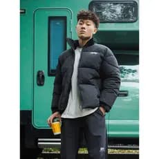 BALLHO Outono Inverno Novo Estilo Quente Jaqueta Acolchoada de Algodão Homens Jaqueta Engrossada Esportes Casual Jaqueta