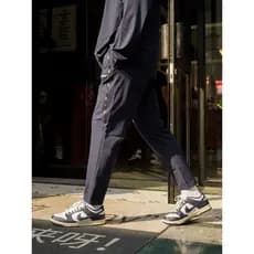 BALLHO novo estilo calças masculinas outono fino americano Sweatpants correndo de secagem rápida tecido basquete esporte