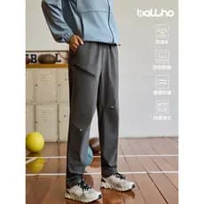 BALLHO outono estilo americano calças esportivas dos homens tecido calças de basquete treinamento Sweatpants Fitness cor