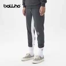 BALLHO Calças Esportivas Masculinas Tie-Leg Meias Casuais Basquete Engrossado Calças de Treinamento Americano Outono Inv