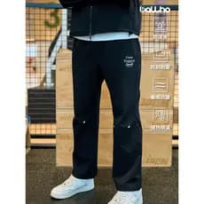 BALLHO novo produto esportes ao ar livre calças retas dos homens outono inverno estilo americano calças de basquete corr