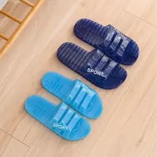 Chinelos de tendão de carne masculino de verão Retro antiderrapante casa banho casal desodorante não-cheiro banheiro san