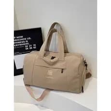 Armazém de sapatos independente separação seca e molhada saco de ginásio feminino bolsa de ombro de viagem de curta dist