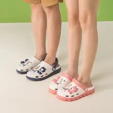 Zhendian bebê verão exterior usar buraco sapatos femininos antiderrapante praia ao ar livre sola grossa Toe-cobrindo pis