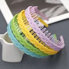 Tiara feminina 2026 novo estilo dentado antiderrapante bandana feminina fosco dente longo All-match pressão Hairpin lava