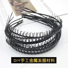 Faixa de cabeça diy pacote de Material artesanal Metal borda fina não é fácil de quebrar faixa de cabeça de ferro antide