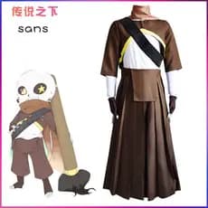 Tinta undertale ! sans cosplay Anime Traje Terno Bidimensional