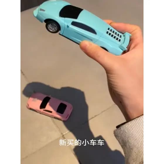Crianças brinquedos puxar para trás colisão explosão carro DIY montagem modelo de carro esportivo novo estilo dupla form