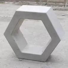 20105 molde hexagonal oco hexagonal de alta velocidade reservatório proteção de inclinação bloco hexagonal cimento fabri
