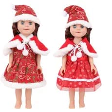 Roupas para bonecas American Girl de 18 polegadas, boneca Summer Girl, roupas da série de Natal da American Girl no atac