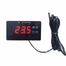 O Controlador Eletrônico de Temperatura Husheng Smart Connect pode ajustar a precisão de início e fim para 0,1 grau, sen