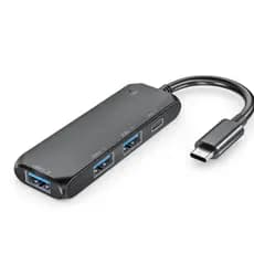 Modelo exclusivo de fábrica, divisor HUB USB 3.0 4 em 1, expansor para laptop, estação de acoplamento tipo-C