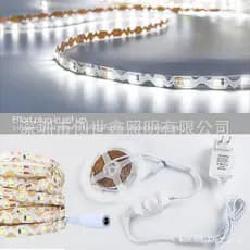Espelho de maquiagem LED, conjunto de luz frontal para espelho, faixa de luz para espelho, faixa de luz regulável 2835 p