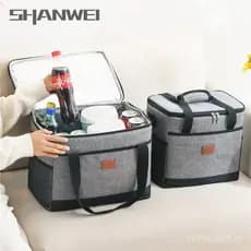 Diretamente do fabricante: Bolsa térmica de 15L/25L para uso em carro, bolsa térmica portátil feita de tecido Oxford ref