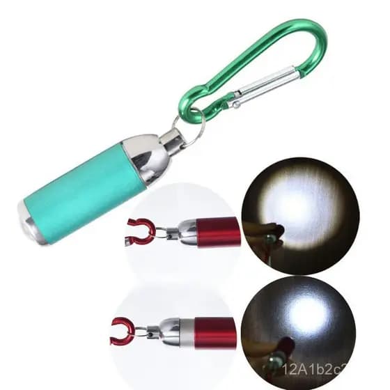Mini lanterna retrátil, luz forte, lanterna pequena, brinde promocional, lanterna de chaveiro, personalizável com logoti