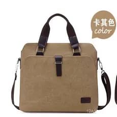 2026 Nova Bolsa Vintage Masculina Casual para Negócios, Bolsa de Escritório, Bolsa Transversal, Bolsa de Mão Masculina,
