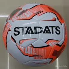 Bola de Futebol Genuína No. 5, Série Fire No. 5, Bola de Futebol Amarela em PU Costurada à Máquina para Competições Prof